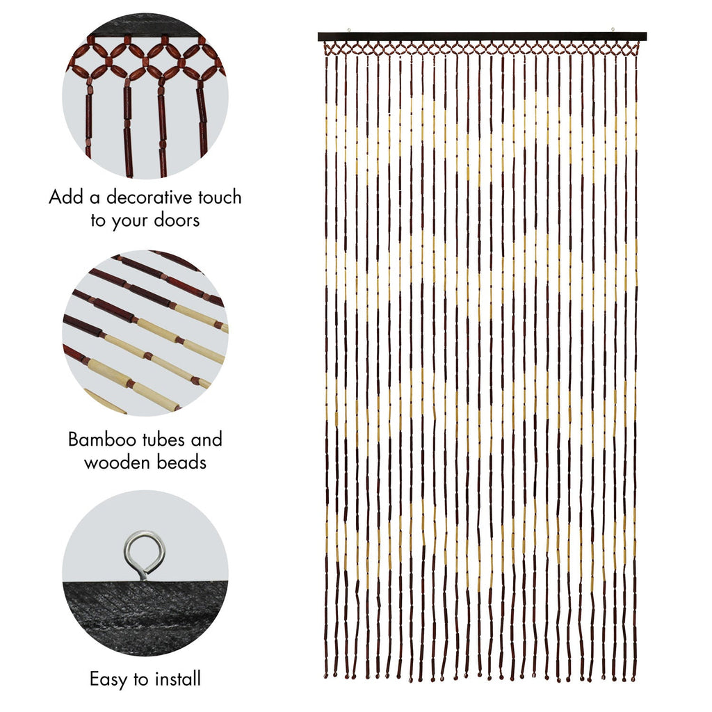 Provence Zig Zag Door Curtain