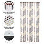 Provence Zig Zag Door Curtain