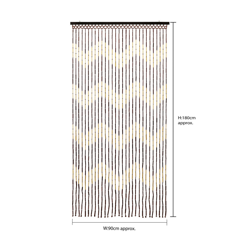 Provence Zig Zag Door Curtain