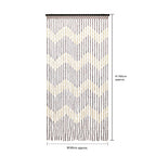 Provence Zig Zag Door Curtain
