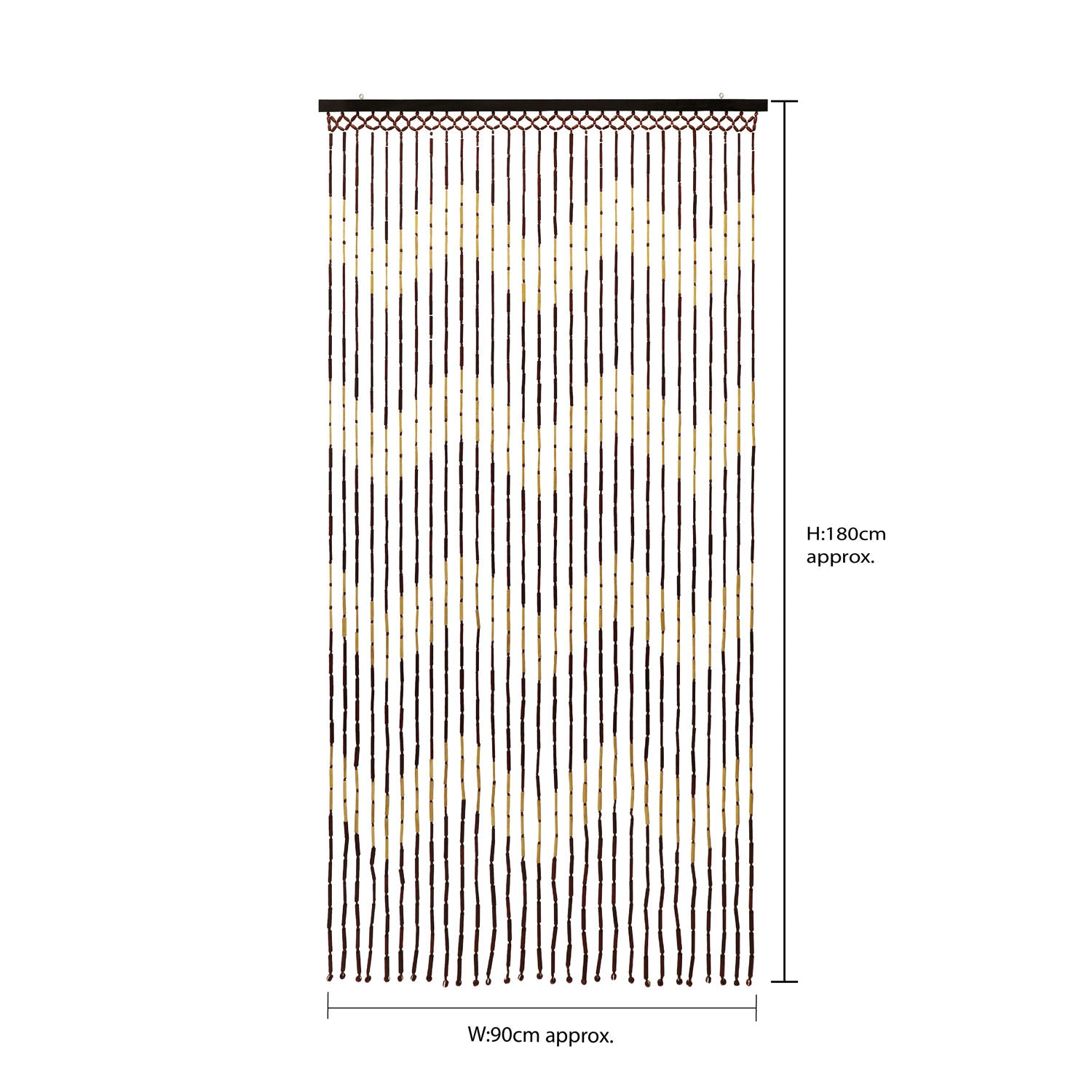 Provence Zig Zag Door Curtain