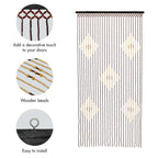 Tuscany Diamond Beaded Door Curtain