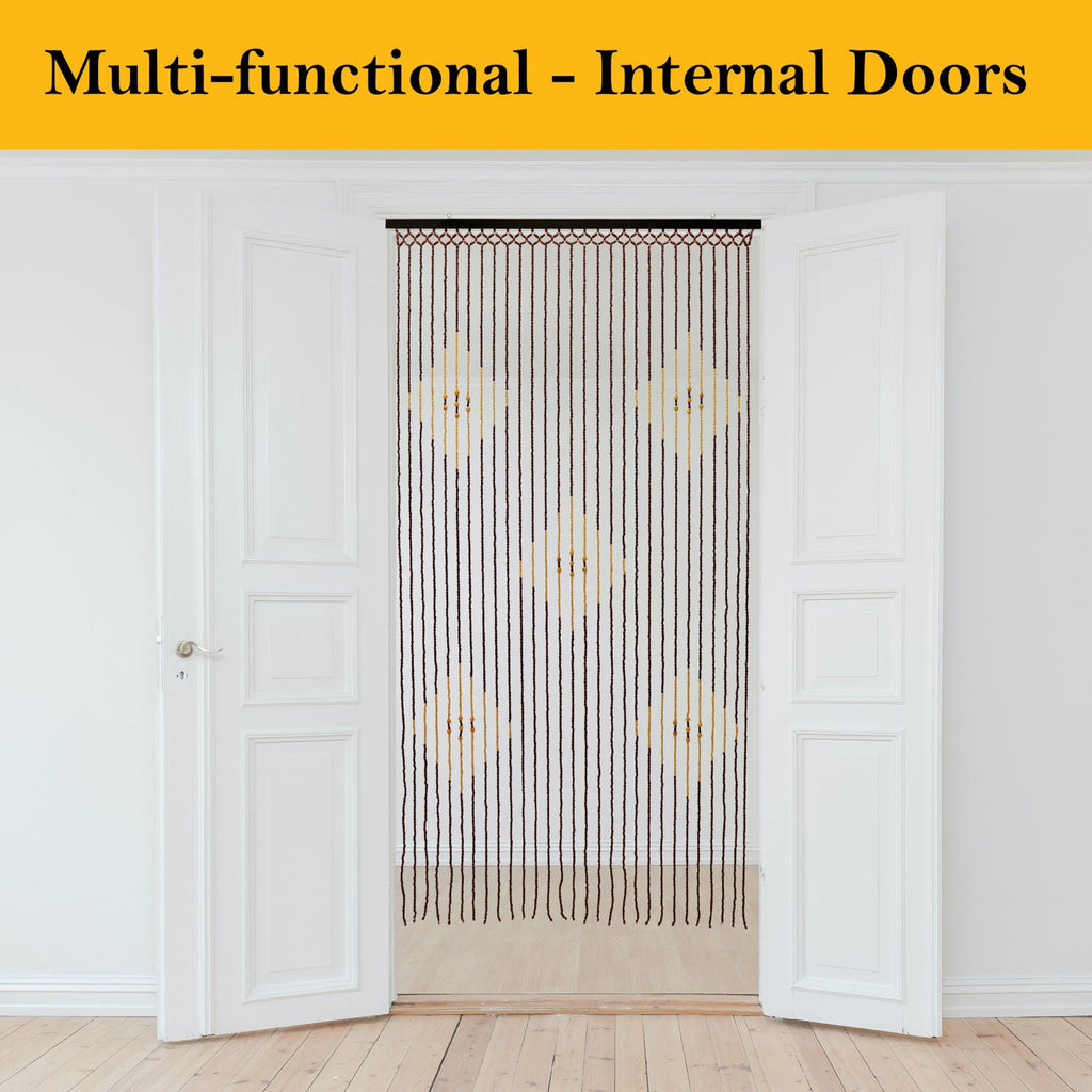 Tuscany Diamond Beaded Door Curtain
