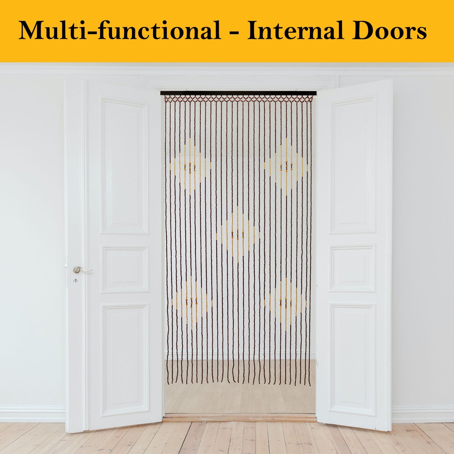 Tuscany Diamond Beaded Door Curtain