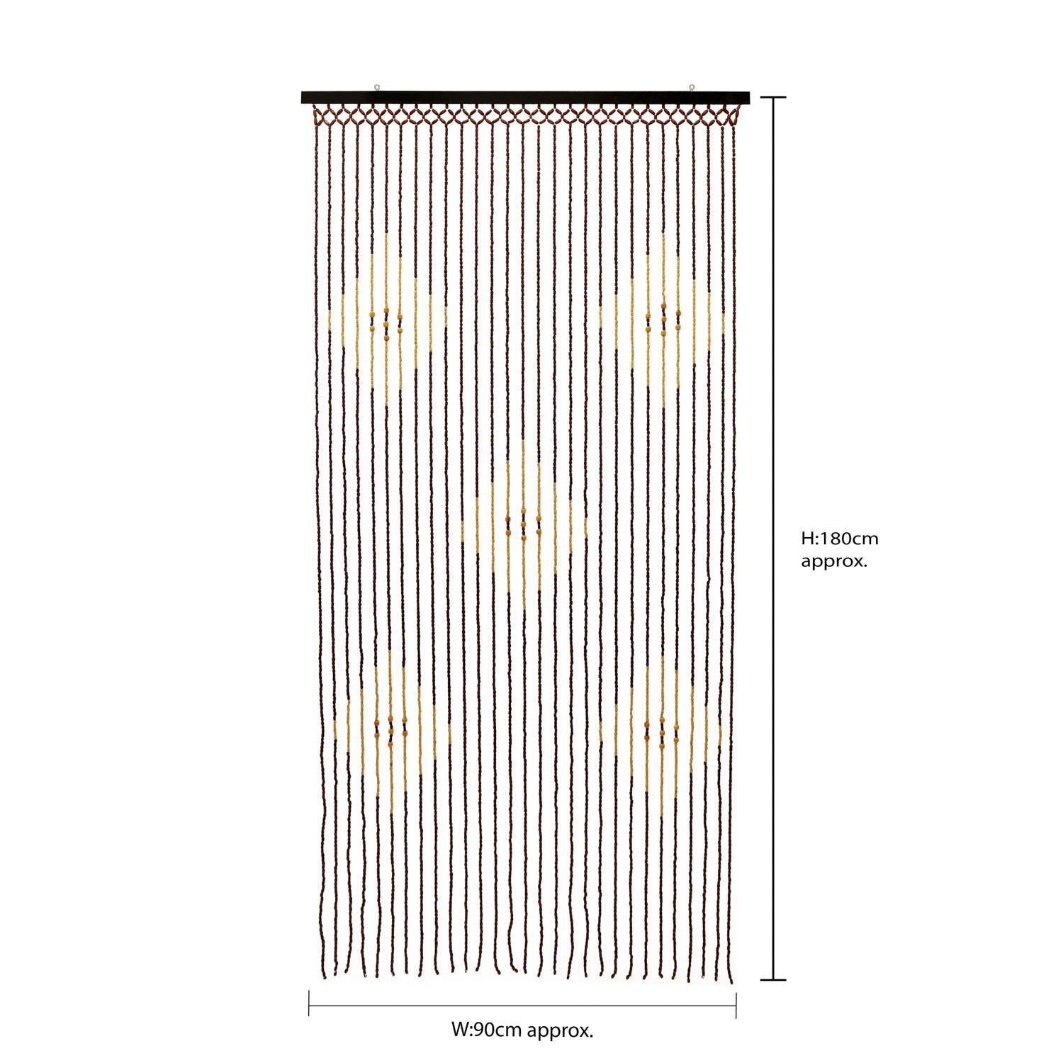 Tuscany Diamond Beaded Door Curtain
