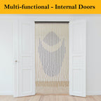 Tuscany Lotus Beaded Door Curtain