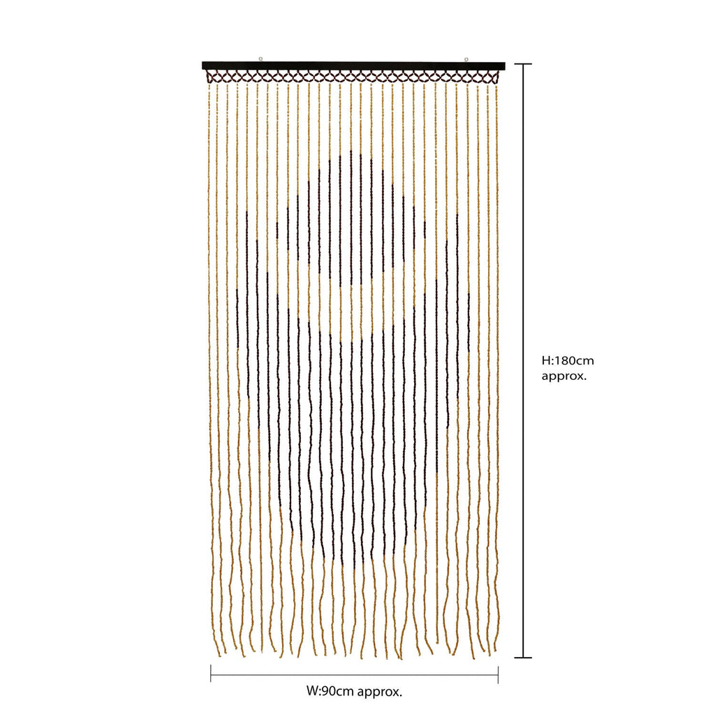 Tuscany Lotus Beaded Door Curtain