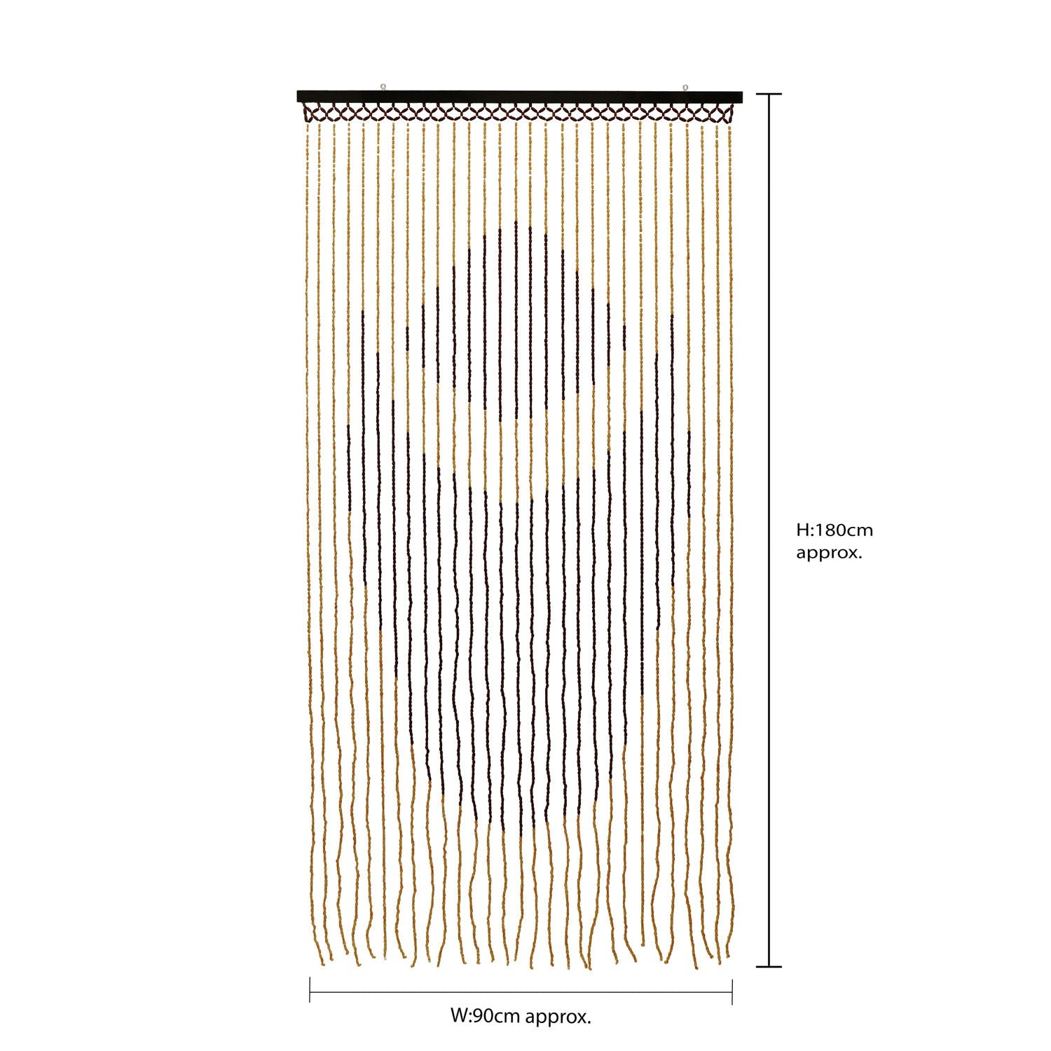 Tuscany Lotus Beaded Door Curtain