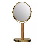 Cassini Gold Finish Iron Table Mirror