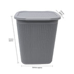 Loop Grey 50L Laundry Basket