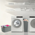 Loop Grey 43L Slim Laundry Basket