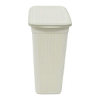 Loop  Ivory 43L Slim Laundry Basket