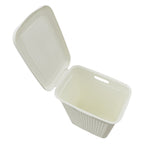 Loop  Ivory 43L Slim Laundry Basket