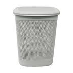 Droplette Ice Grey 52L Laundry Basket