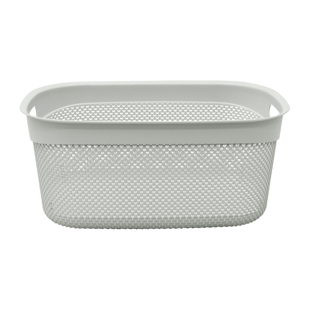 Droplette Ice Grey 33L Laundry Basket