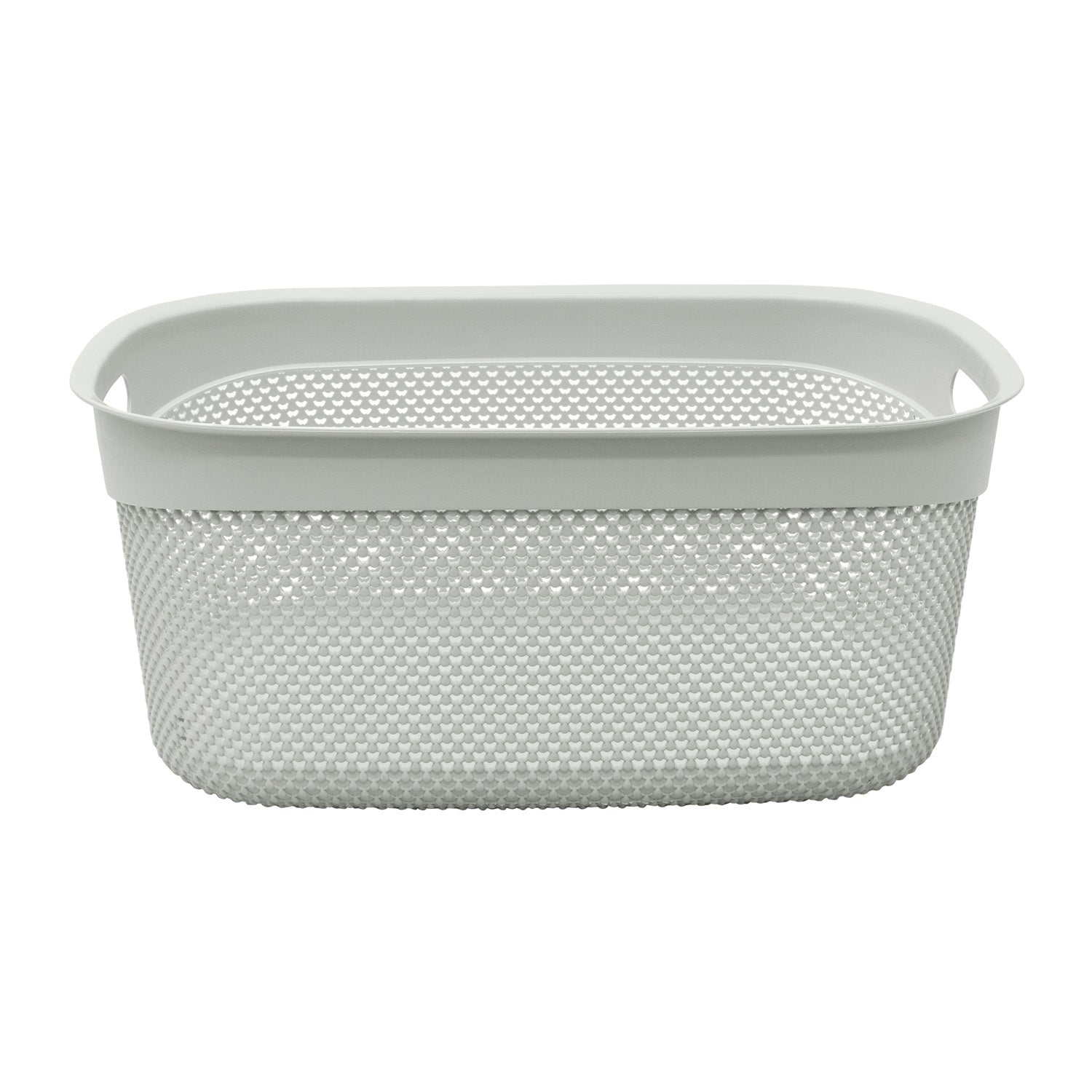 Droplette Ice Grey 33L Laundry Basket
