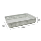 Droplette Ice Grey 4.7L Storage  Basket