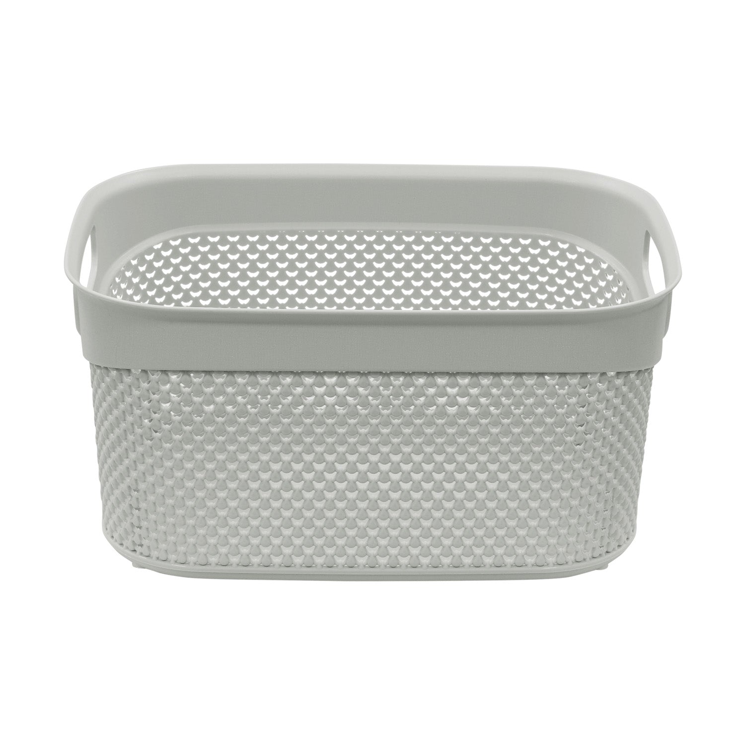 Droplette Ice Grey 9L Storage Basket