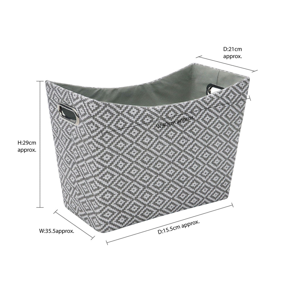 Argyle Paper Magazine Holder