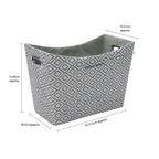 Argyle Paper Magazine Holder