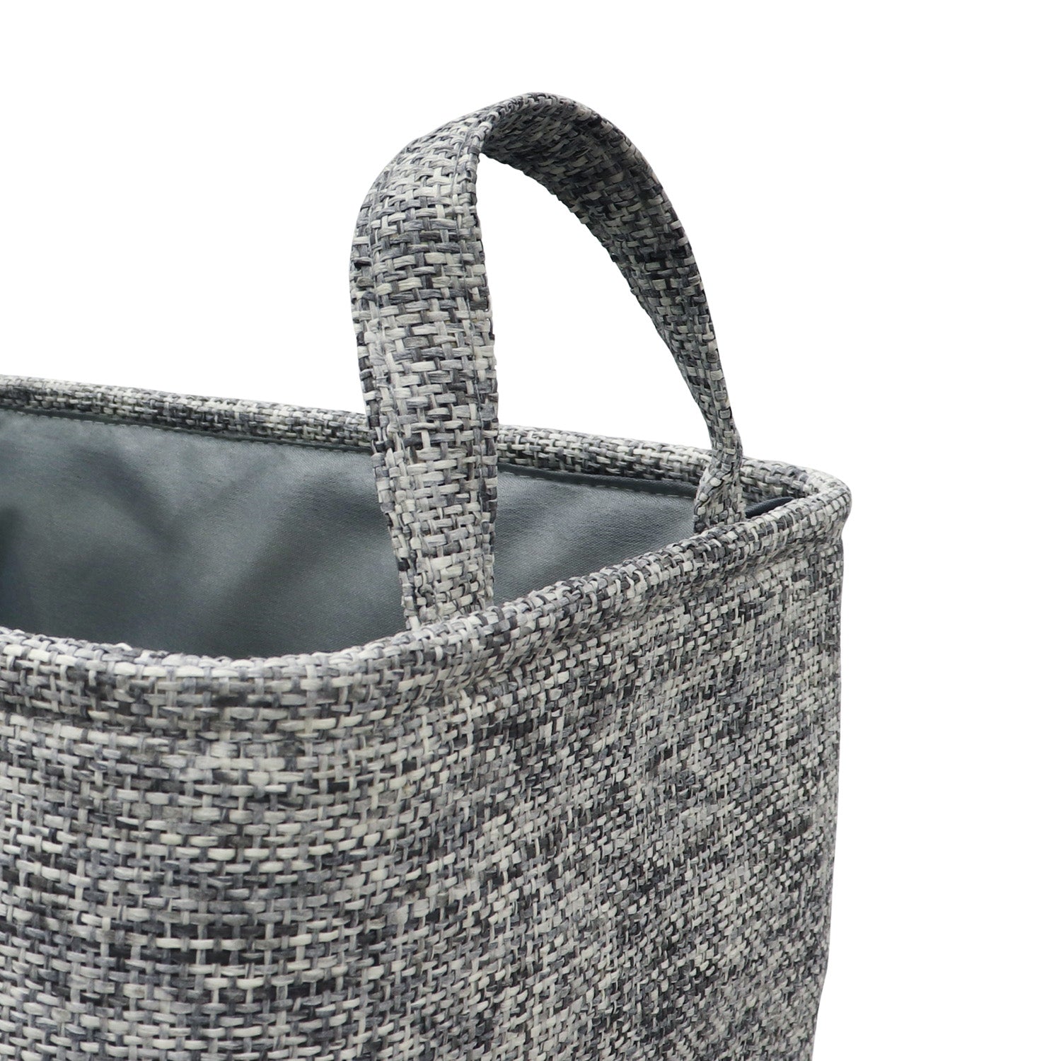 Urban Set of 3 Rectangular Paper Storage Baskets with Handles
