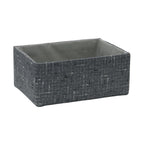Shadow Set of 2 Rectangular Fabric Storage Baskets