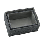 Shadow Set of 2 Rectangular Fabric Storage Baskets