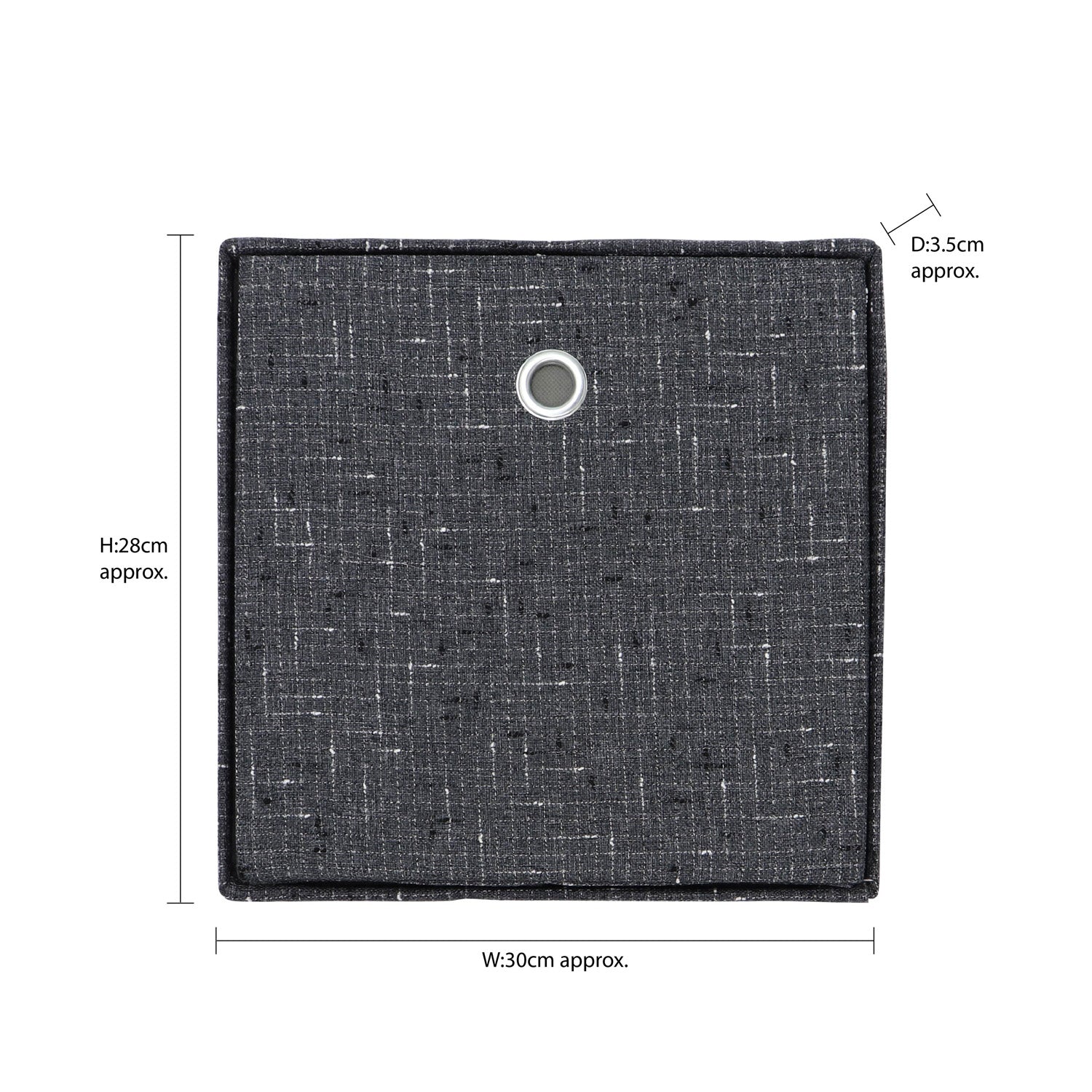 Shadow Foldable Fabric Storage Box