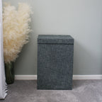 Shadow Fabric Foldable Laundry Hamper