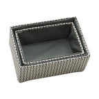 Silva Set of 2 Rectangular Fabric Storage Baskets