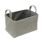 Silva Set of 3 Rectangular Fabric Storage Baskets with Handles