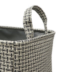 Silva Set of 3 Rectangular Fabric Storage Baskets with Handles