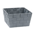 Vichy Square Nylon Storage Basket
