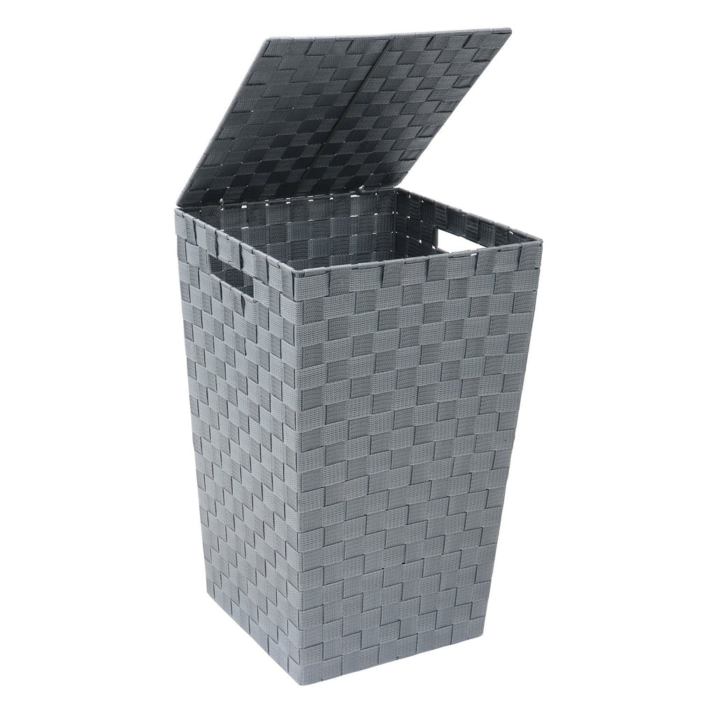Vichy Square Nylon Laundry Hamper
