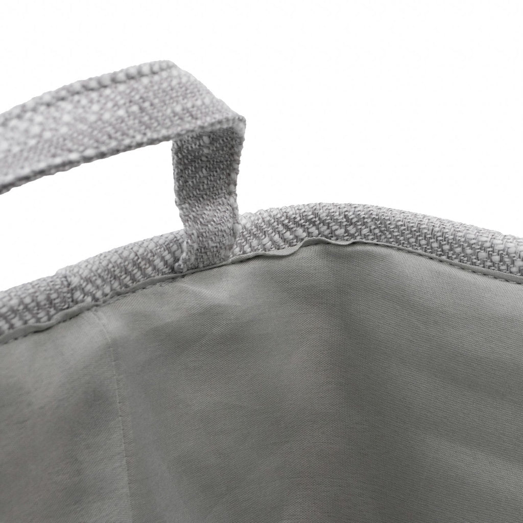 Serena Grey Rectangular Storage Basket with Handles