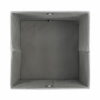 Serena Grey Foldable Cube Organiser Box with Lid