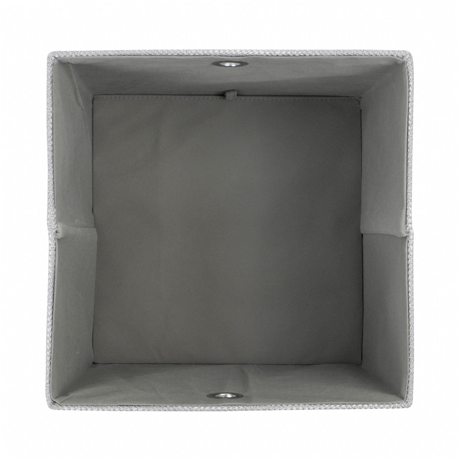 Serena Grey Foldable Cube Organiser Box with Lid