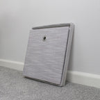 Serena Grey Foldable Cube Organiser Box with Lid