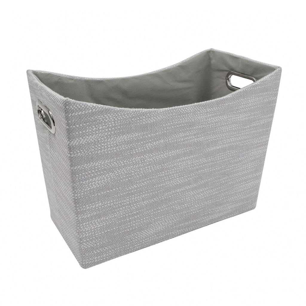 Serena Grey Magazine Storage Holder