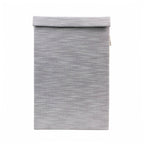 Serena Grey Foldable Laundry Hamper with Lid