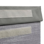 Serena Grey Foldable Laundry Hamper with Lid
