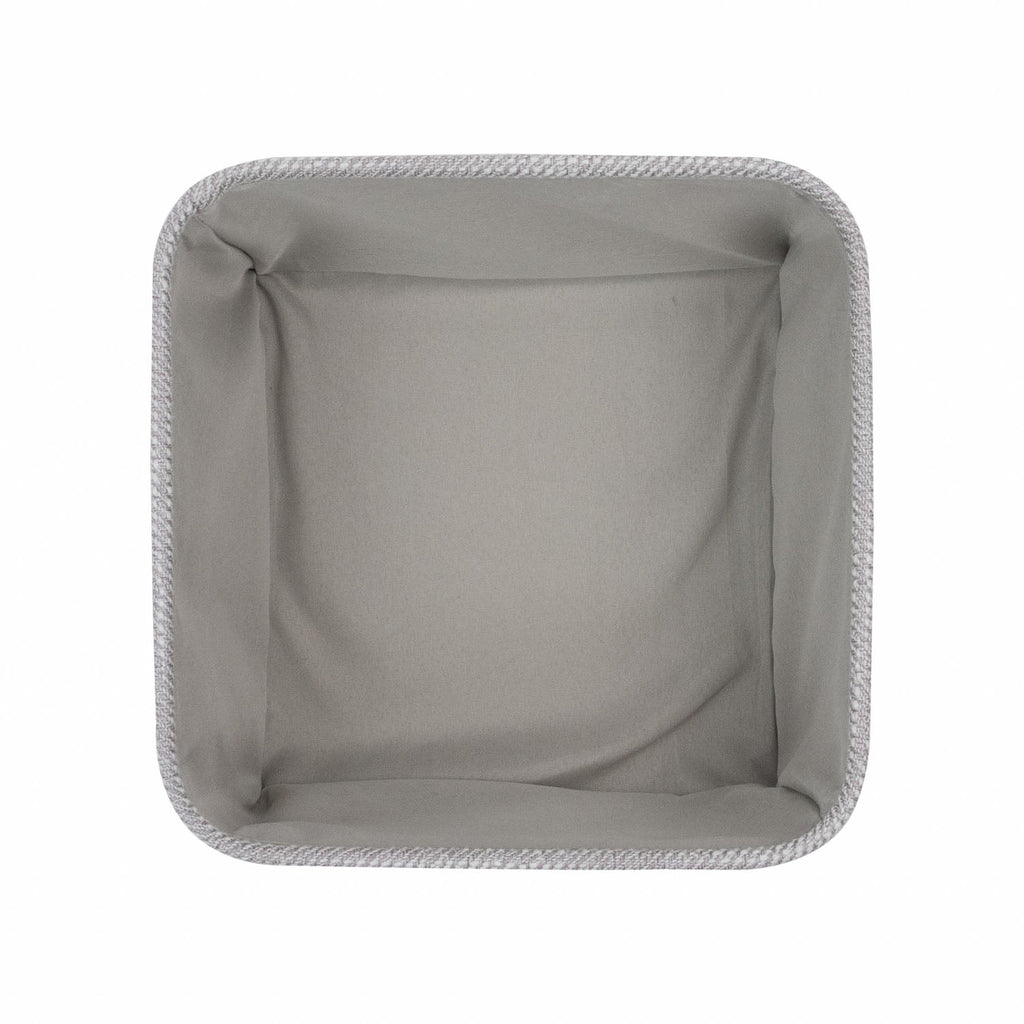 Serena Grey Set of 3 Square Storage Baskets