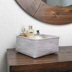 Serena Grey Set of 3 Square Storage Baskets