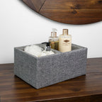 Chroma Set of 3 Grey Rectangular Storage Basket