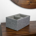 Chroma Set of 3 Grey Rectangular Storage Basket