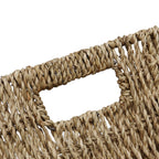 Seagrass Set of 3 Rectangular Tapered Storage Baskets