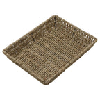 Set of 2 Seagrass Rectangular Storage Tray