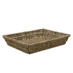 Set of 2 Seagrass Rectangular Storage Tray
