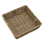 Set of 2 Seagrass Square Storage Tray
