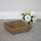 Seagrass Square Storage Tray
